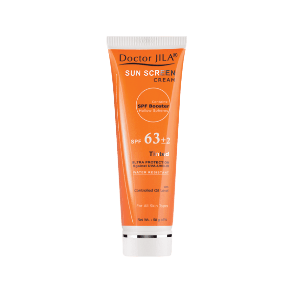 مای دارو - کرم ضد آفتاب رنگی SPF63 دکتر ژیلا