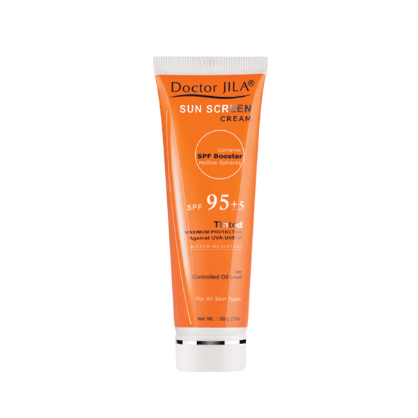 مای دارو - کرم ضد آفتاب رنگی SPF95 دکتر ژیلا