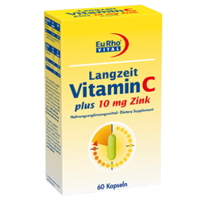 مای دارو - کپسول ویتامین C و زینک یورو ویتال