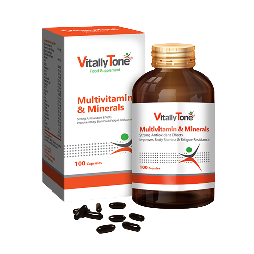 مای دارو - کپسول ژلاتینی نرم مولتی ویتامین و مینرال 100 عددی ویتالی تون