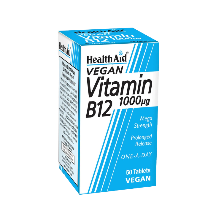 مای دارو - قرص ویتامین B12 ۱۰۰۰ میکروگرم هلث اید