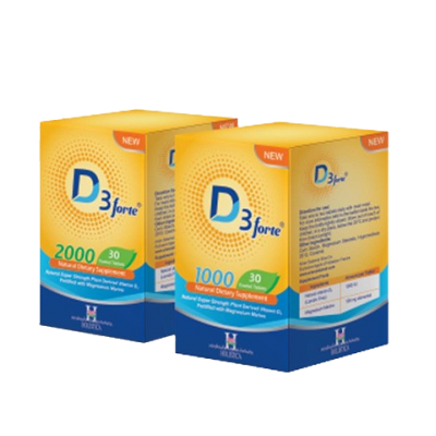 مای دارو - قرص ویتامین D3 فورت 2000 واحد هولیستیکا