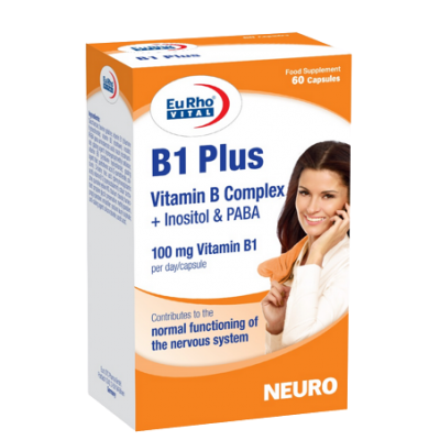 مای دارو - کپسول ویتامین B1 پلاس یورو ویتال