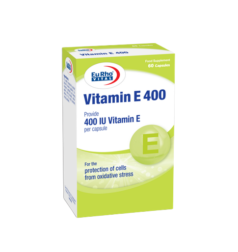 مای دارو - کپسول ویتامین E 400 واحد یورو ویتال