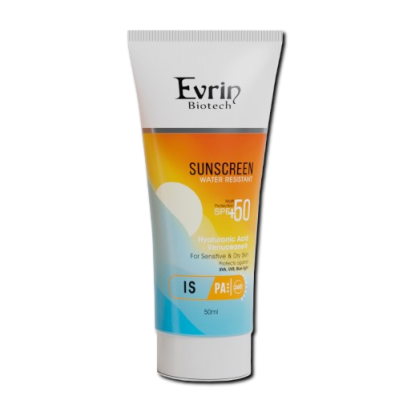 مای دارو - کرم ضدآفتاب مناسب پوست‌های خشک و حساس (بی رنگ) spf50 اورین بیوتک