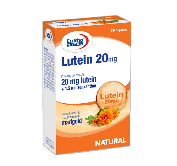 مای دارو - کپسول لوتئین 20 میلی گرم یورو ویتال