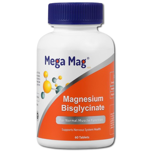 مای دارو - قرص منیزیم بیس‌ گلایسینات مگامگ