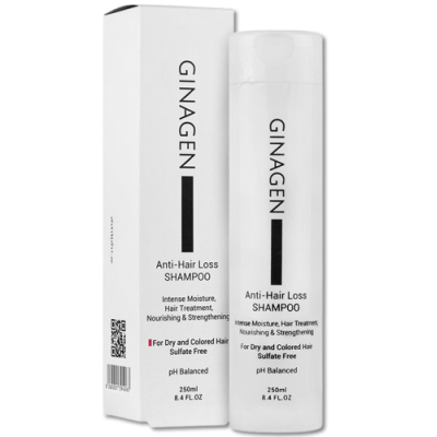 مای دارو - شامپو ضد ریزش فاقد سولفات مناسب موهای خشک و رنگ شده ژیناژن