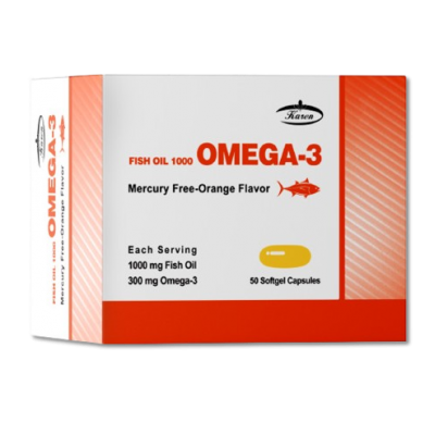 مای دارو - سافت ژل امگا 3 1000 میلی گرم ( 50 عددی) بدون جیوه کارن