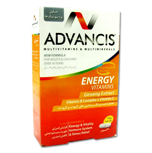 مای دارو - قرص انرژی ویتامینز ادونسیس