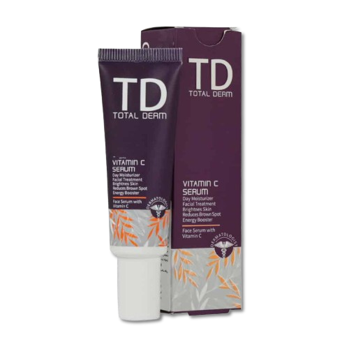 مای دارو - سرم روشن کننده ویتامین C توتال درم