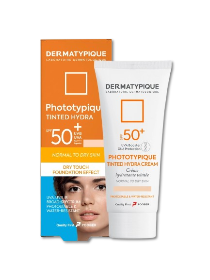 مای دارو - فلوئید ضد آفتاب هیدرا پوست خشک SPF50 (بژ روشن) درماتیپیک