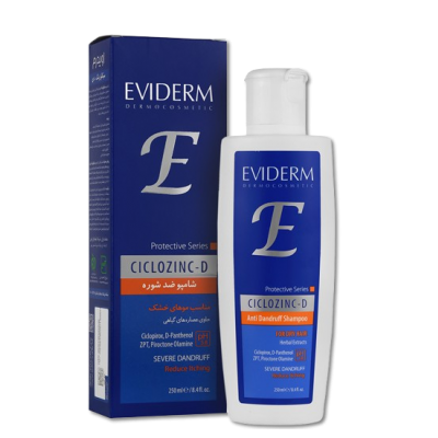 مای دارو - شامپو ضد شوره مخصوص موهای خشک سیکلوزینک دی اویدرم