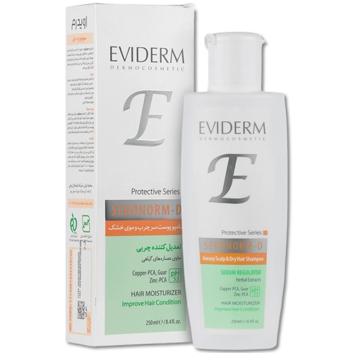 مای دارو - شامپو متعادل کننده چربی سبونورم دی اویدرم