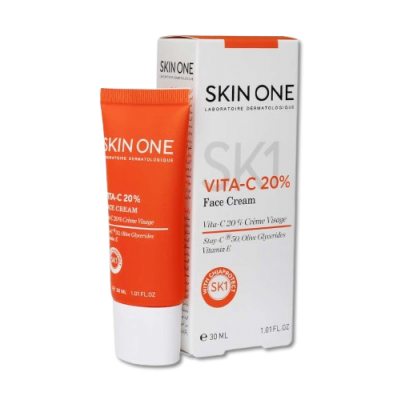 مای دارو - کرم صورت ویتامین C 20 درصد اسکین وان