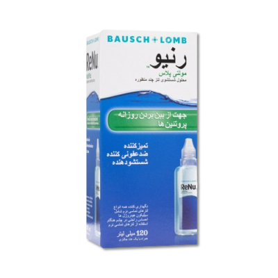 مای دارو - محلول شستشوی لنز رنیو بوش اند لومب (120 میلی لیتر)