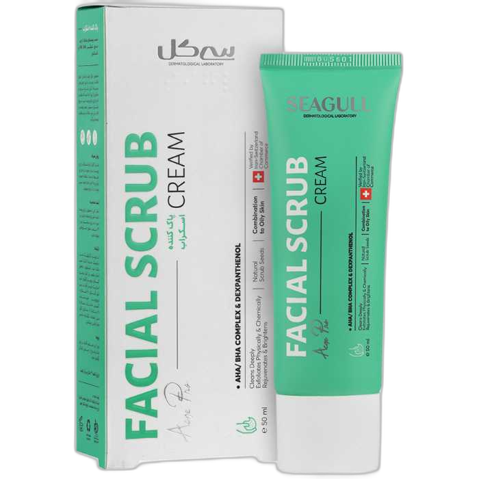 مای دارو - کرم اسکراب صورت سی گل