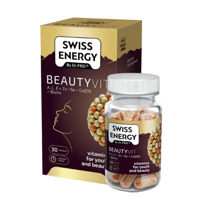 مای دارو - کپسول بیوتی ویت سوییس انرژی