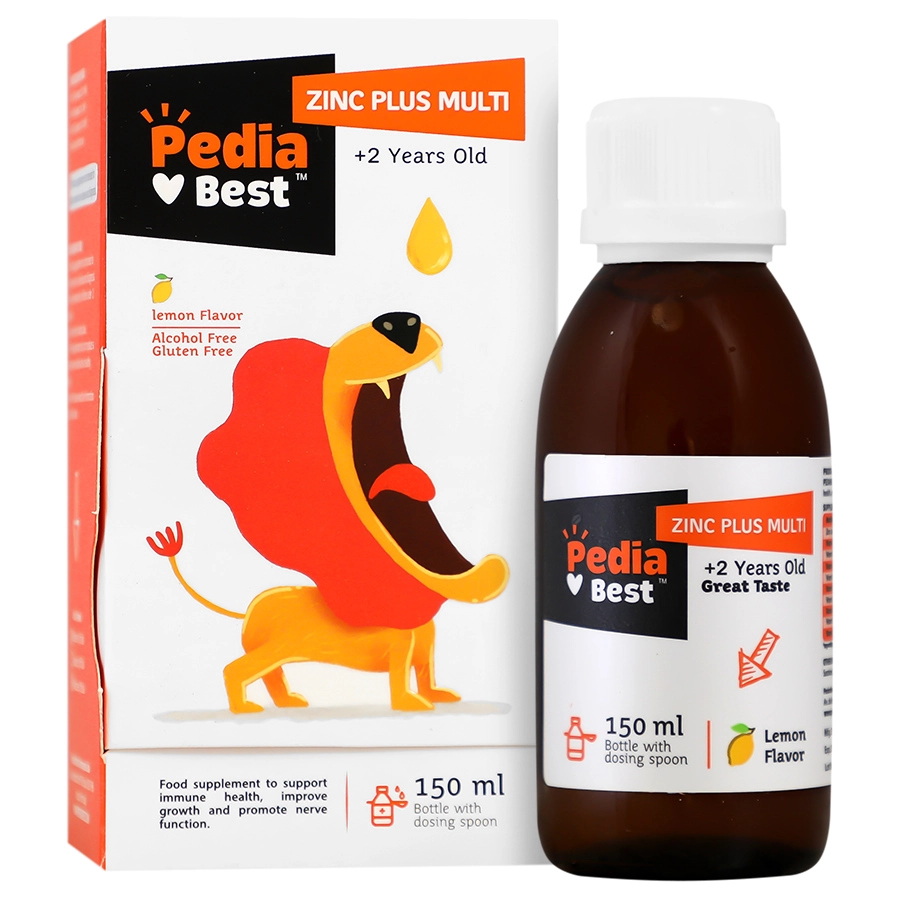 مای دارو - شربت زینک پلاس مولتی پدیابست