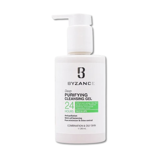 مای دارو - ژل شستشوی صورت پوست چرب بیزانس