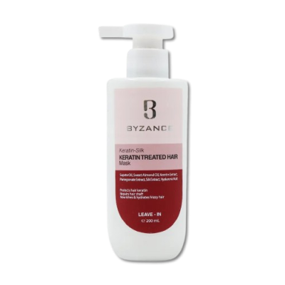 مای دارو - ماسک بدون آبکشی موی کراتین و رنگ شده بیزانس