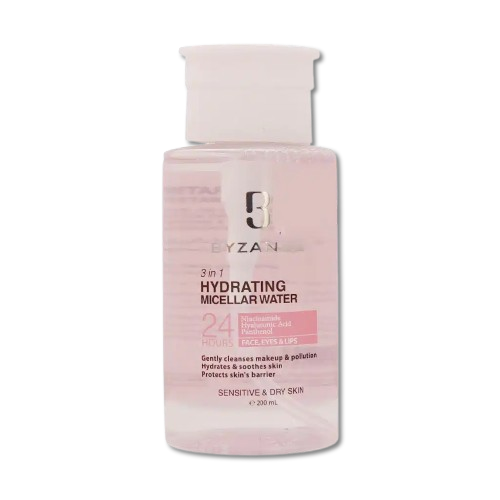 مای دارو - محلول پاک کننده آرایش پوست خشک و حساس بیزانس