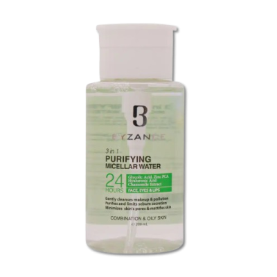 مای دارو - محلول پاک کننده آرایش پوست چرب و مختلط بیزانس