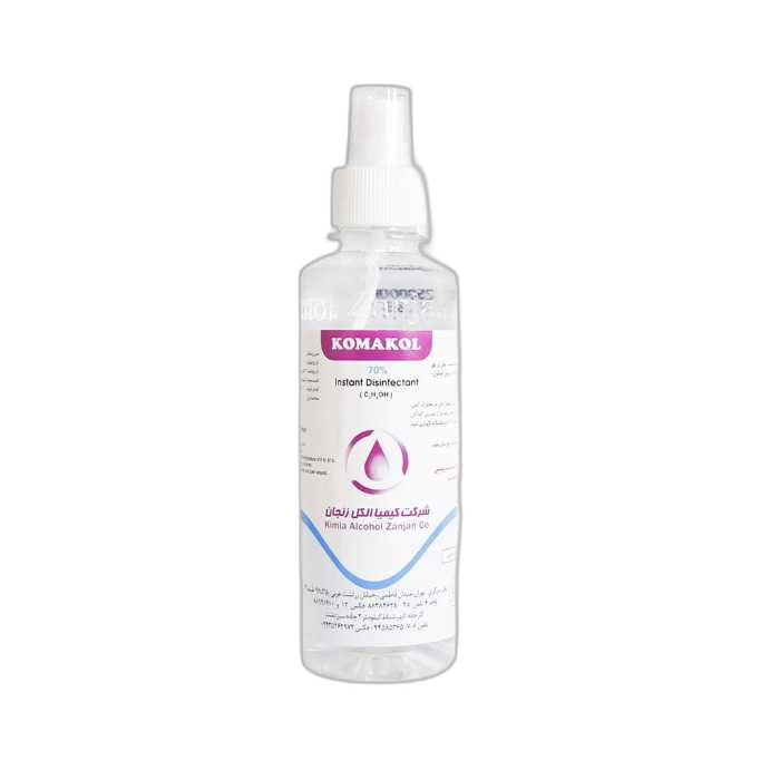 مای دارو - اسپری ضد عفونی کننده دست (الکل 70 درصد) 250ml کماکل