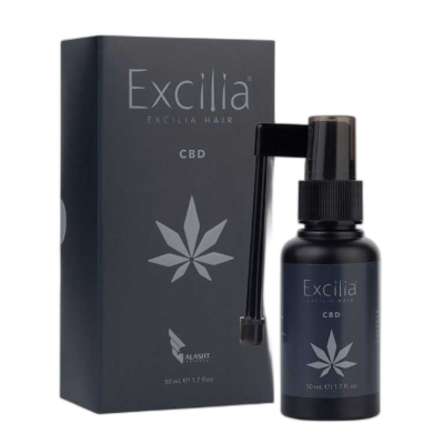مای دارو - اسپری تقویت کننده مو حاوی CBD و بیماتوپروست اکسیلیا