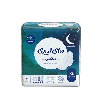 مای دارو - نوار بهداشتی مکسی نیمه ضخیم (XL) مای لیدی