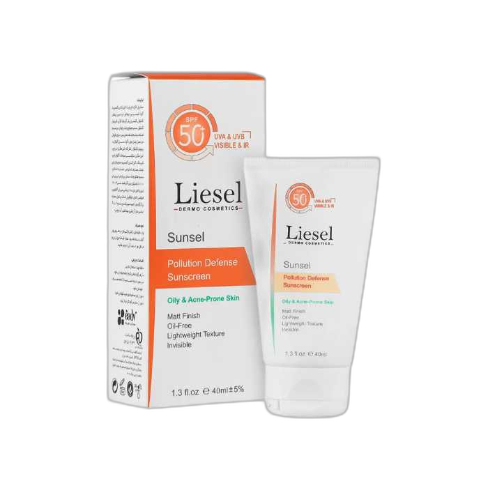 مای دارو - ضد آفتاب سانسل پوست چرب لایسل+SPF50 ( بی رنگ )