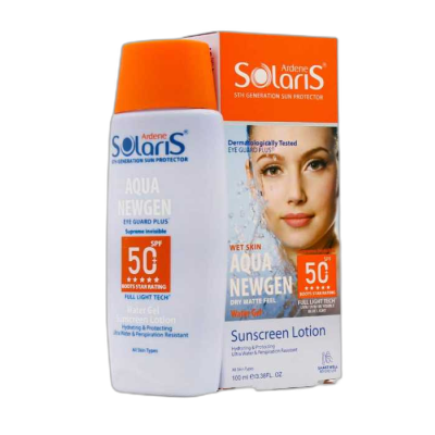 مای دارو - لوسیون آبی ضد آفتاب فاقد چربی SPF50 آکوا نیوژن سولاریس آردن
